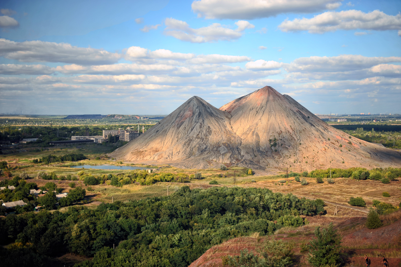 Стихийная добыча угля уничтожает природу Донбасса